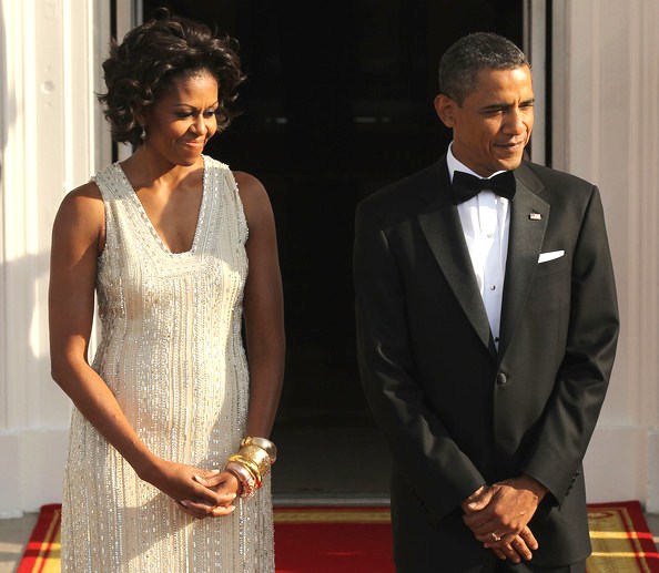 Michelle Obama and President