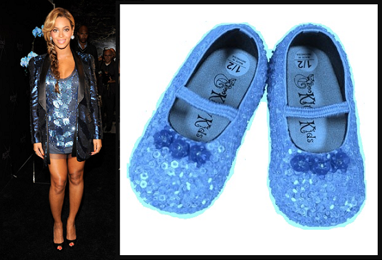 Beyonce Baby Blue Ivy Sequins